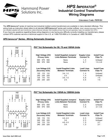 hammond power solutions transformer wiring diagram wiring hammond power solutions transformer wiring diagram wiring